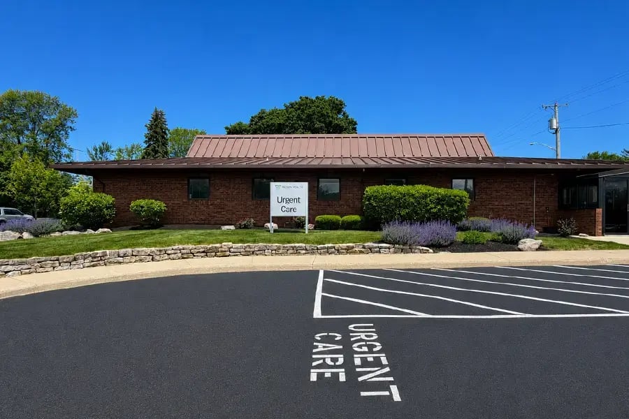 Sidney Ohio urgent care outside view of building